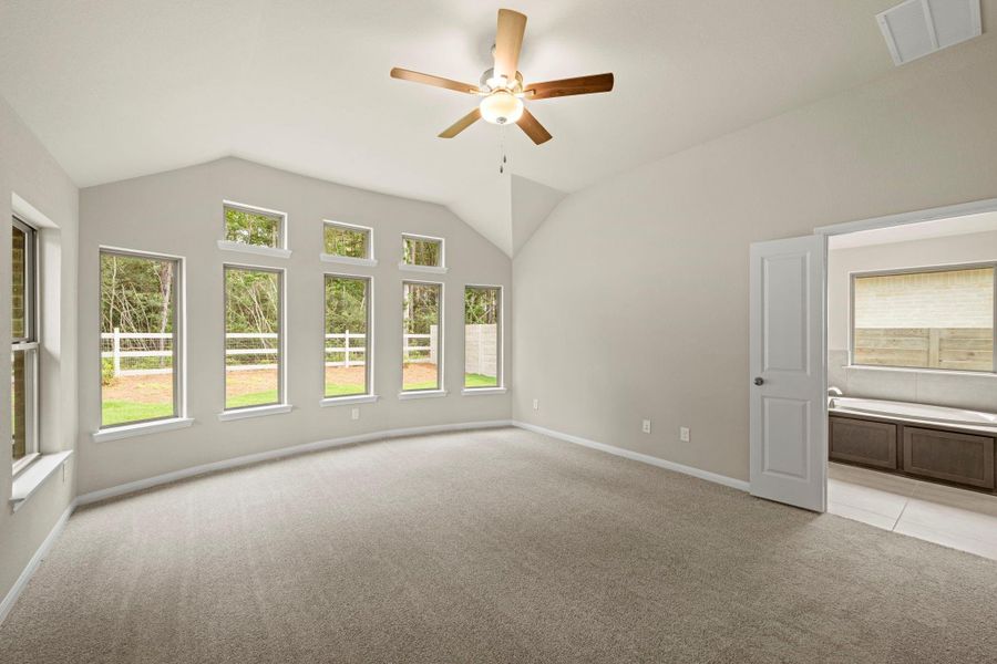 Spacious, unfurnished interior of a new home in Two Step Farm, Montgomery (Image 15). Spacious, unfurnished interior of a new home in Two Step Farm, Montgomery (Image 15).