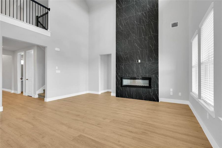Spacious, unfurnished interior of a new home in Polo Ridge, Forney (Image 40).