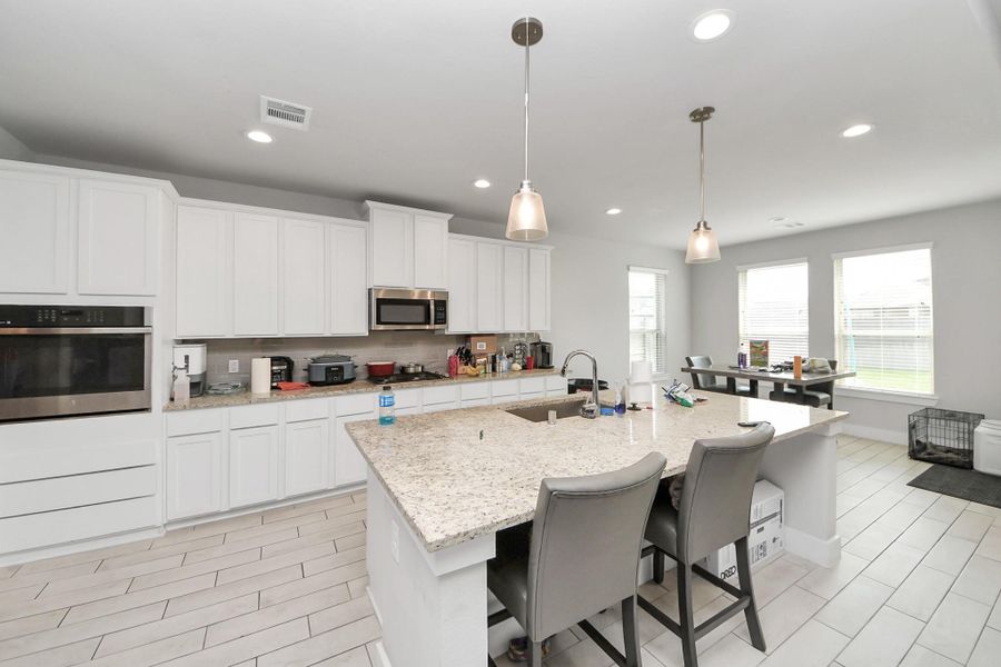 Furnished interior view inside a new home in Sunterra, Katy (Image 16). Furnished interior view inside a new home in Sunterra, Katy (Image 16).