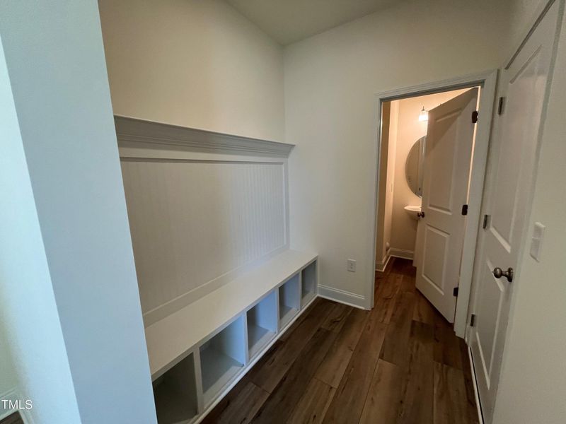 Drop Zone and Powder Room