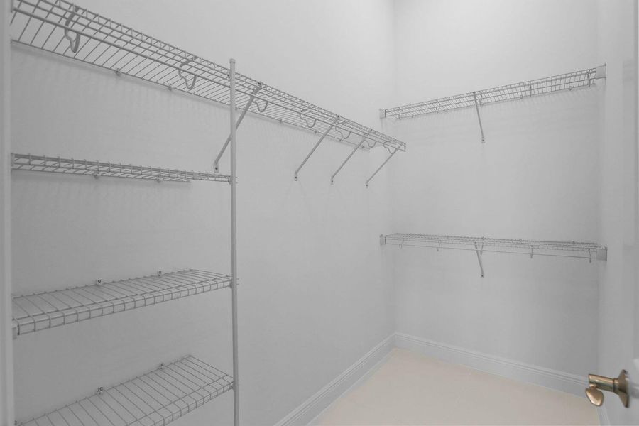 Furnished interior view inside a new home in Cresswind Palm Beach at Westlake, Westlake (Image 15).