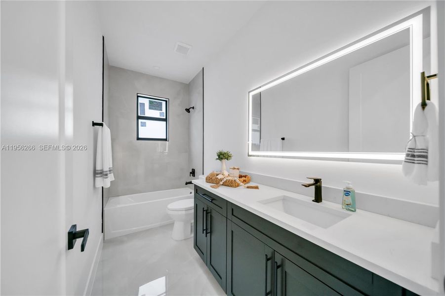 Furnished interior view inside a new home in , Lehigh Acres (Image 31).