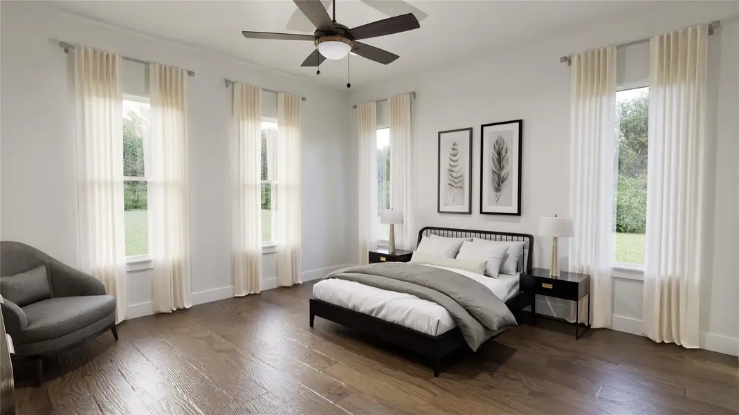 Furnished interior view inside a new home in , Magnolia (Image 7). Furnished interior view inside a new home in , Magnolia (Image 7).