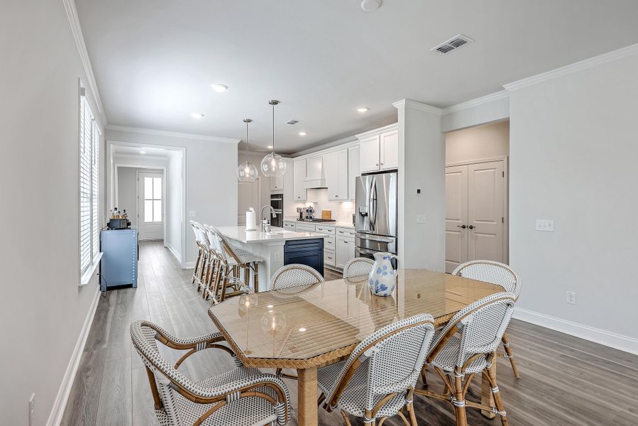 Furnished interior view inside a new home in Del Webb Charleston at Nexton, Summerville (Image 35). Furnished interior view inside a new home in Del Webb Charleston at Nexton, Summerville (Image 35).