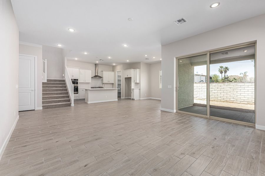 Spacious, unfurnished interior of a new home in Rialta, Mesa (Image 9). Spacious, unfurnished interior of a new home in Rialta, Mesa (Image 9).