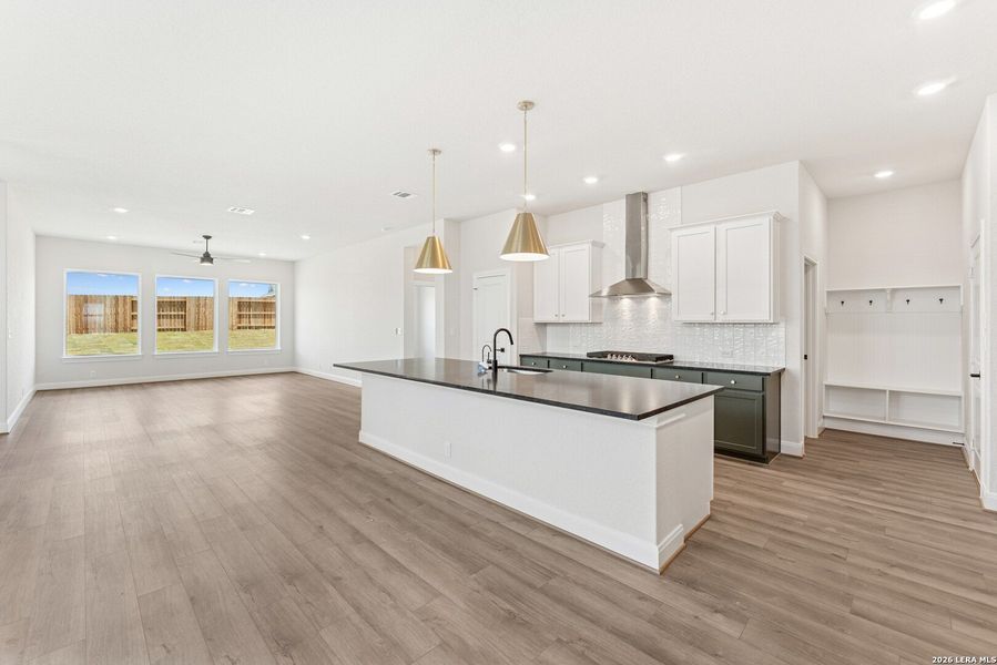 Furnished interior view inside a new home in Meyer Ranch – Legacy Series, New Braunfels (Image 12).