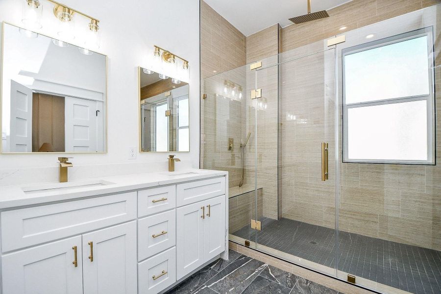 Furnished interior view inside a new home in , Houston (Image 12).