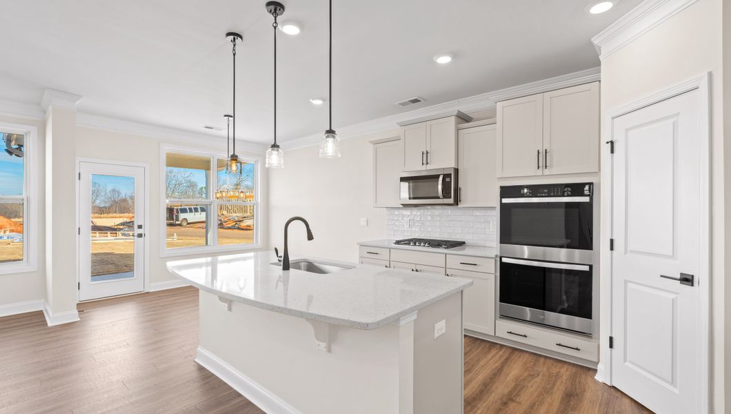Representative furnished interior of a home built from the FLEETWOOD by D.R. Horton in Whitehawk Meadows, Travelers Rest (Image 6).