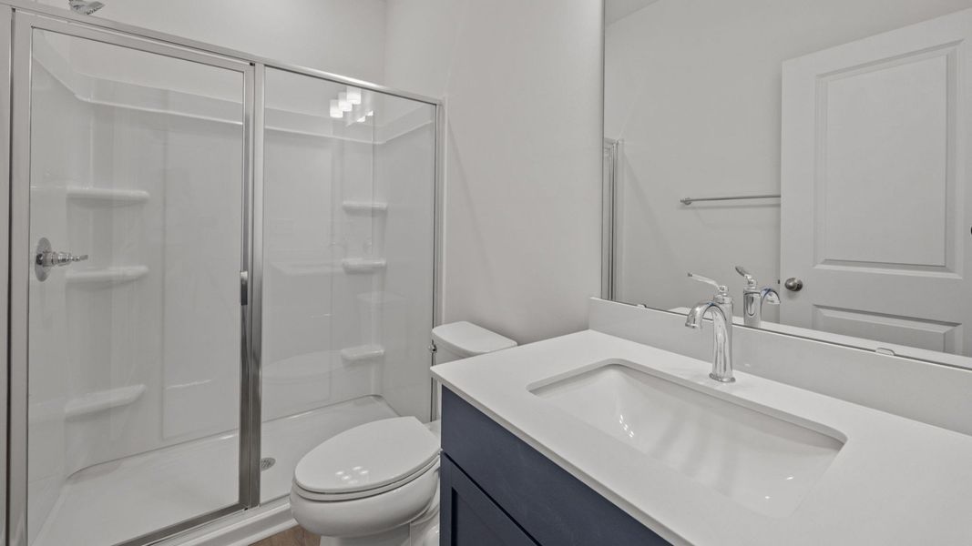 The Landon Plan in River District by DBR Homes in Charlotte, N.C - Bathroom The Landon Plan in River District by DBR Homes in Charlotte, N.C - Bathroom