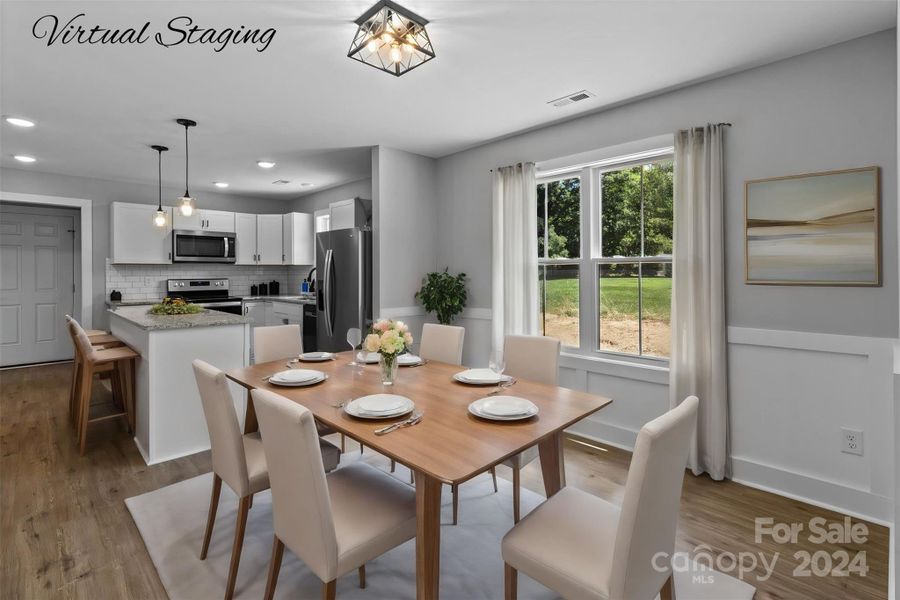 Dining - Virtually Staged