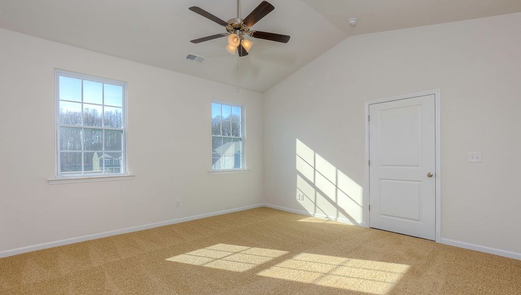 Representative unfurnished interior of a home built from the Aberdeen by D.R. Horton in Twinleaf Meadows, Monroe (Image 21).