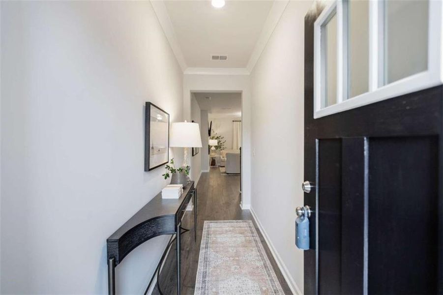 Furnished interior view inside a new home in , Conyers (Image 26).