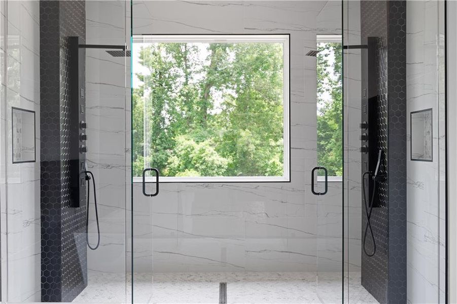 Furnished interior view inside a new home in , Atlanta (Image 61).