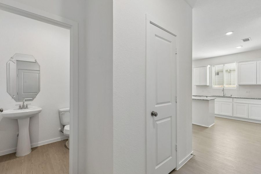 Furnished interior view inside a new home in Mavera, Conroe (Image 7).