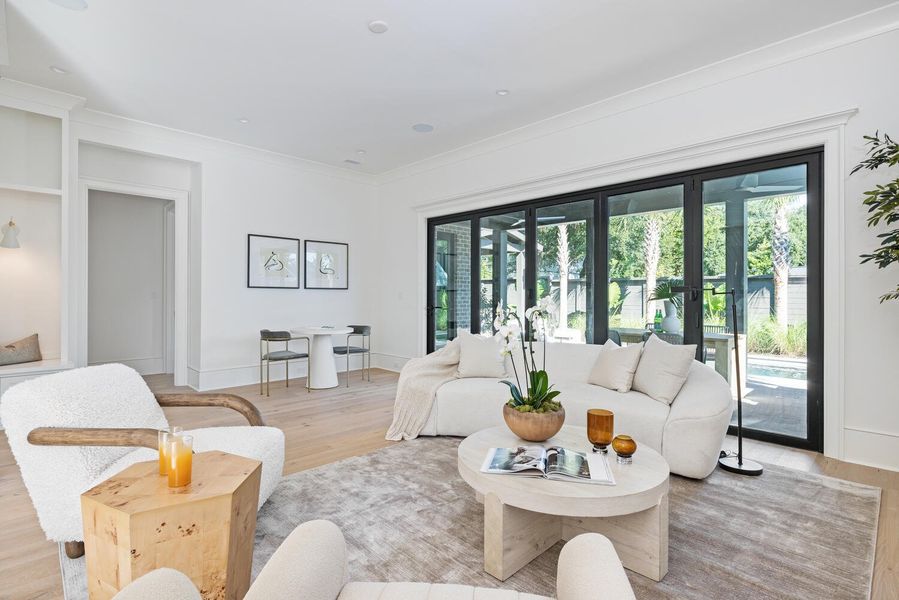 Furnished interior view inside a new home in , Mount Pleasant (Image 60).