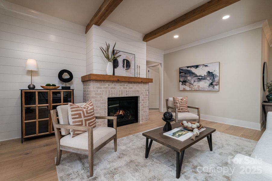 Furnished interior view inside a new home in , Belmont (Image 14).