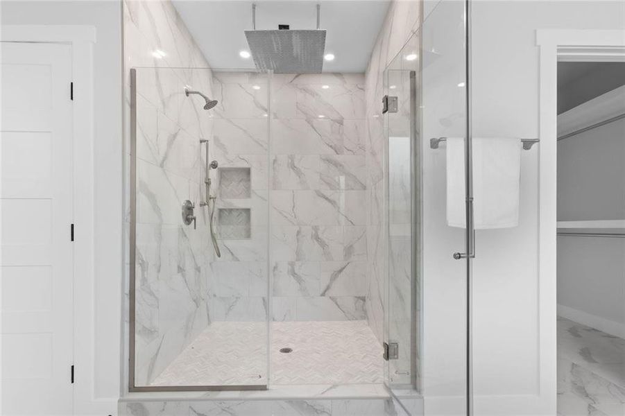 Furnished interior view inside a new home in , Canton (Image 44).