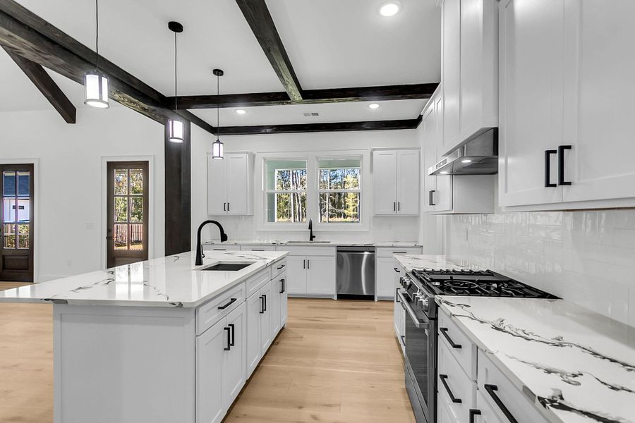Furnished interior view inside a new home in , Summerville (Image 19).