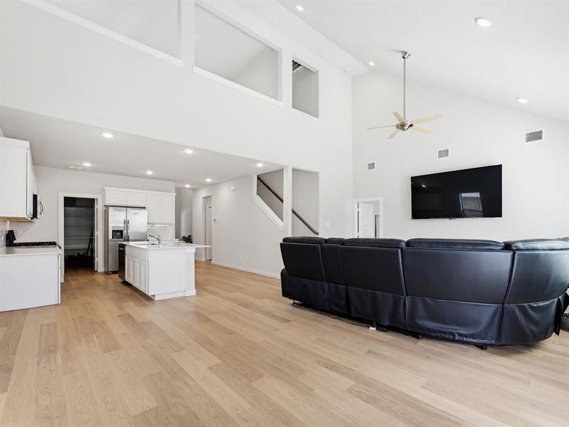 Furnished interior view inside a new home in Madero, Haslet (Image 6).