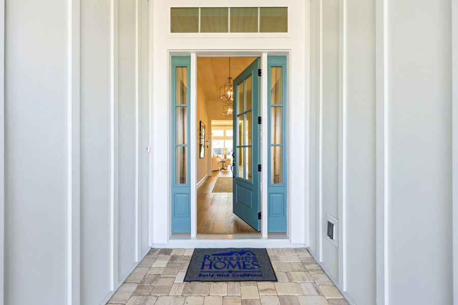 Exterior details and patio area of a home in Amelia National Country Club, Fernandina Beach (Image 25).