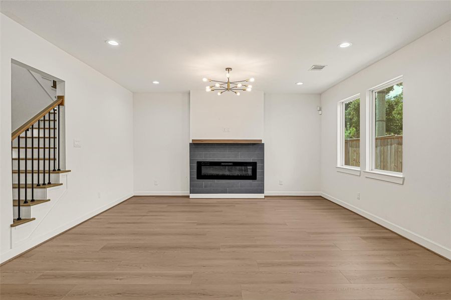 Spacious, unfurnished interior of a new home in , Houston (Image 32). Spacious, unfurnished interior of a new home in , Houston (Image 32).