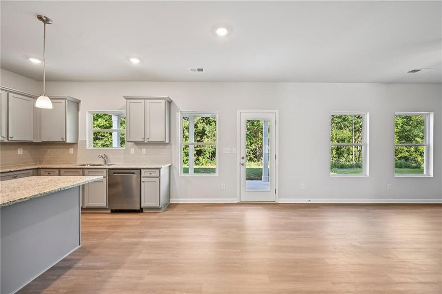 Spacious, unfurnished interior of a new home in , Woodstock (Image 32).