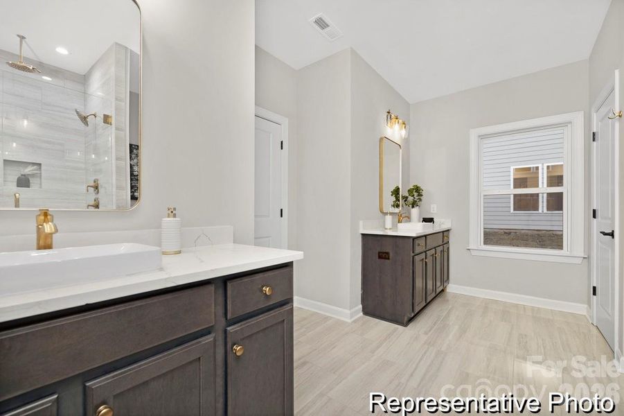Furnished interior view inside a new home in Huntington Hills, Lincolnton (Image 28).