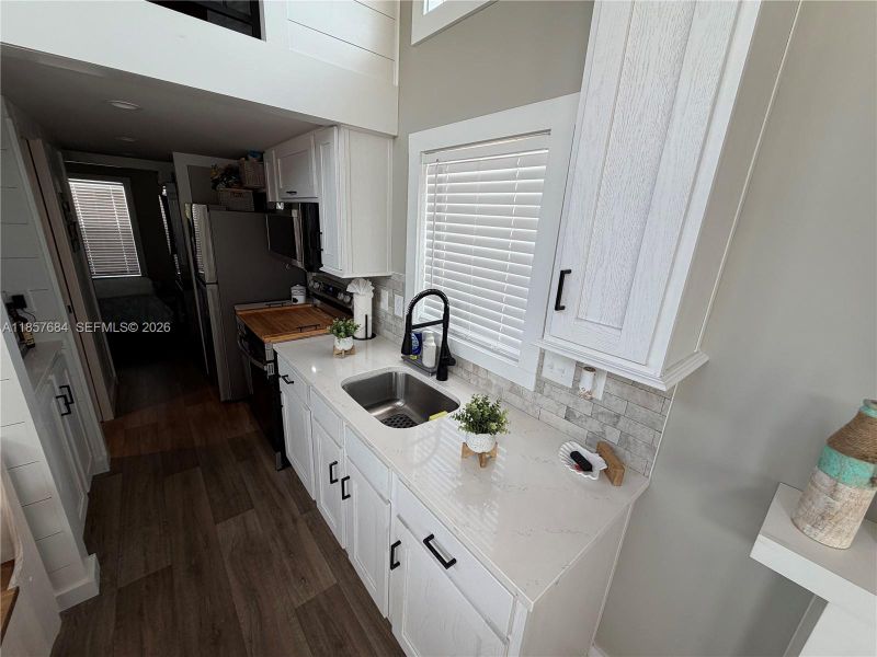 Furnished interior view inside a new home in , Key Largo (Image 4).