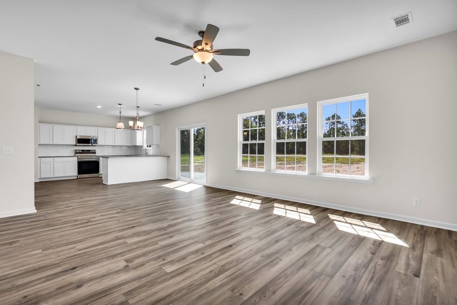 Representative unfurnished interior of a home built from the The Duncan by RTS Homes in The Village at Sassafras, Allenhurst (Image 30).