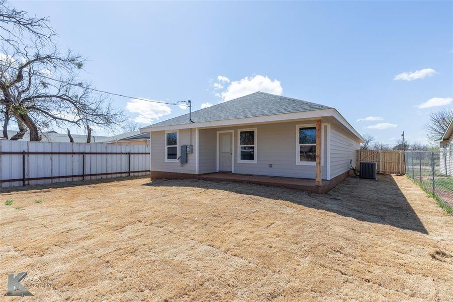 Front exterior of a new home in , Abilene, TX, highlighting curb appeal (Image 14). Front exterior of a new home in , Abilene, TX, highlighting curb appeal (Image 14).
