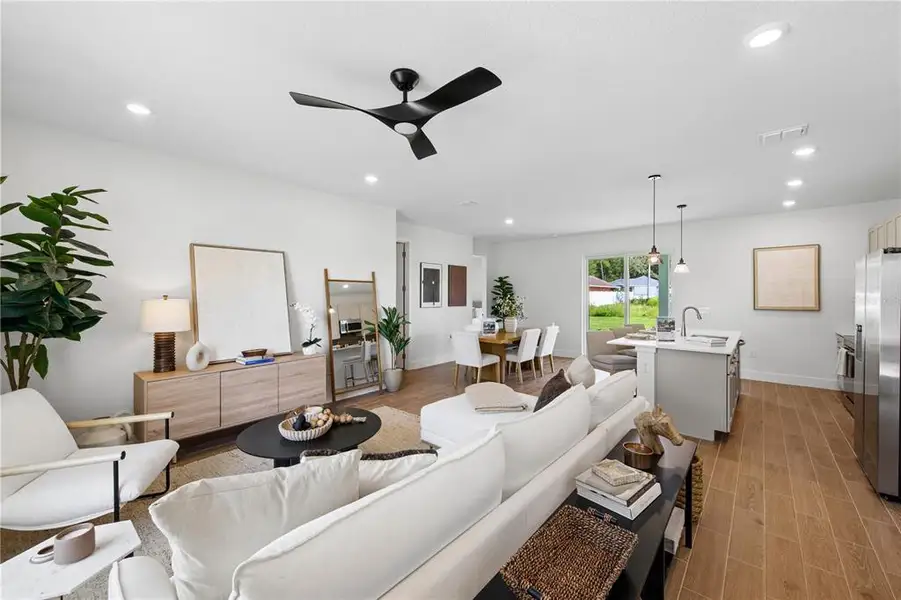 Furnished interior view inside a new home in , Palm Coast (Image 8). Furnished interior view inside a new home in , Palm Coast (Image 8).