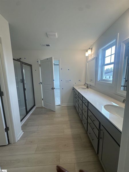 Furnished interior view inside a new home in Shiloh Trail, Wellford (Image 13). Furnished interior view inside a new home in Shiloh Trail, Wellford (Image 13).