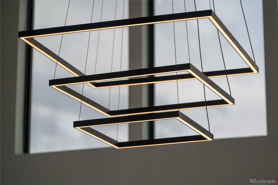 Stunning, modern lighting