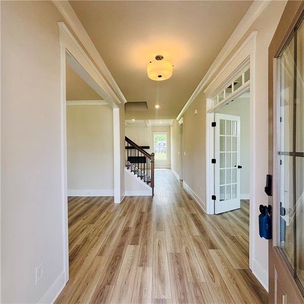 Spacious, unfurnished interior of a new home in Rosewood Lake Estates, Hoschton (Image 14). Spacious, unfurnished interior of a new home in Rosewood Lake Estates, Hoschton (Image 14).