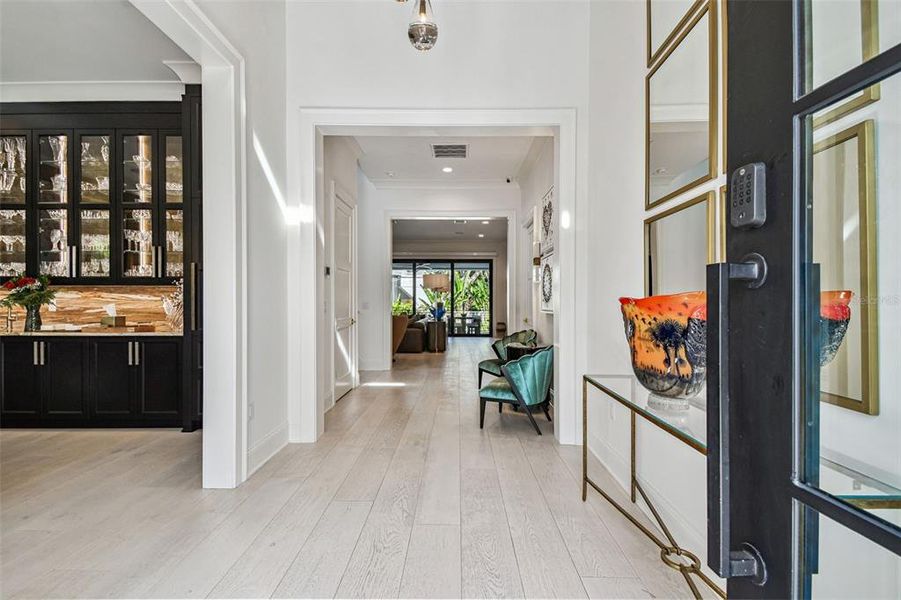 Furnished interior view inside a new home in , Tampa (Image 43).