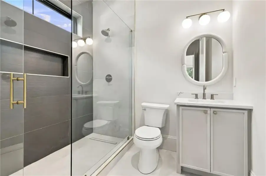 Furnished interior view inside a new home in , Sandy Springs (Image 40).