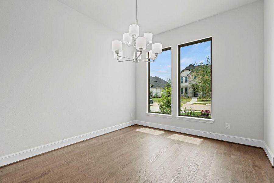 Spacious, unfurnished interior of a new home in Harvest Green, Richmond (Image 30). Spacious, unfurnished interior of a new home in Harvest Green, Richmond (Image 30).