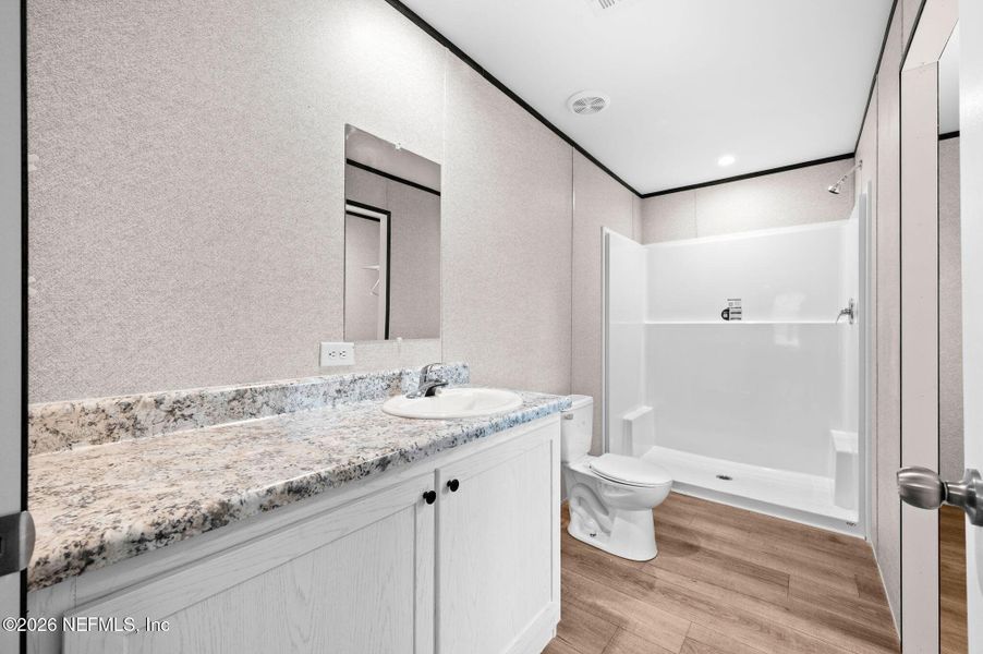 Furnished interior view inside a new home in , Lake City (Image 11).