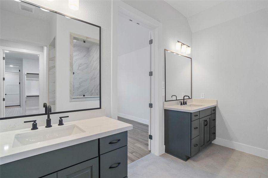 Furnished interior view inside a new home in ARTAVIA, Conroe (Image 10).