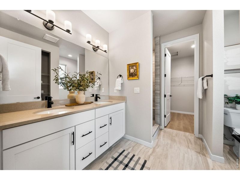 Furnished interior view inside a new home in , Fort Collins (Image 27).