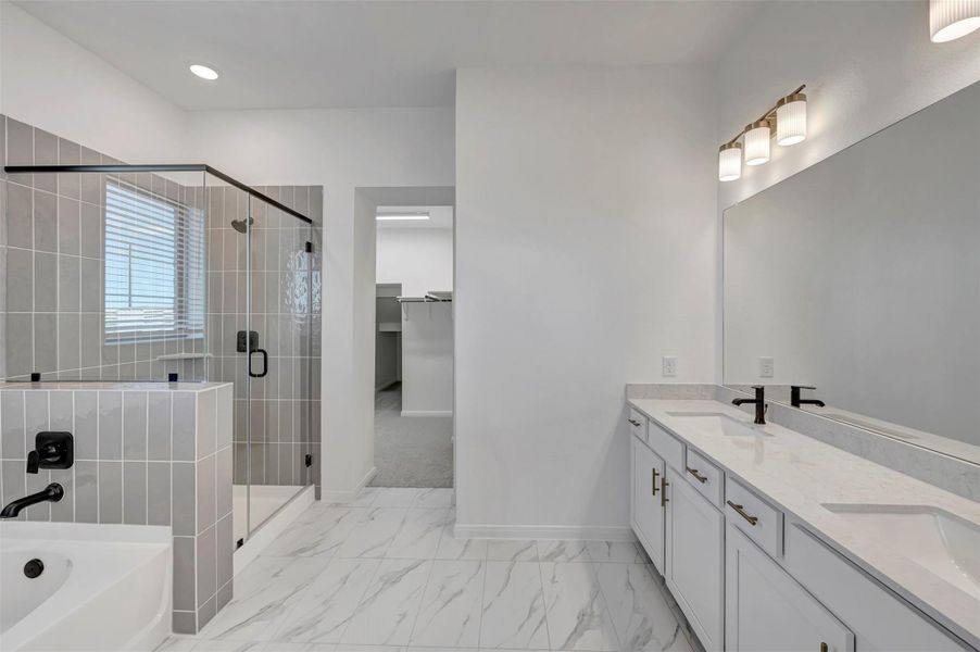 Furnished interior view inside a new home in Austin Point, Richmond (Image 11).
