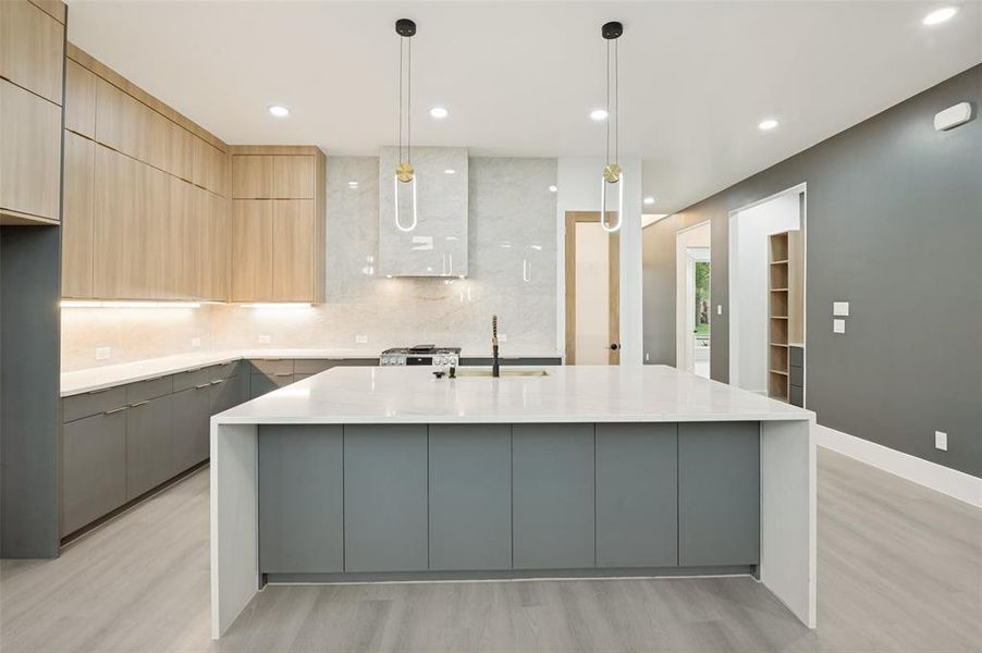 Furnished interior view inside a new home in , Frisco (Image 5).