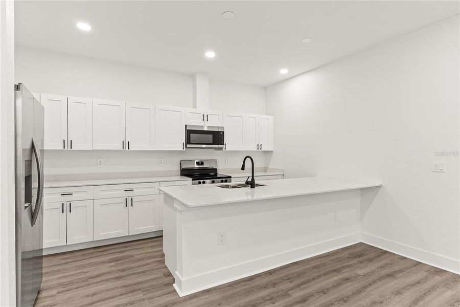 Furnished interior view inside a new home in , Tampa (Image 8). Furnished interior view inside a new home in , Tampa (Image 8).