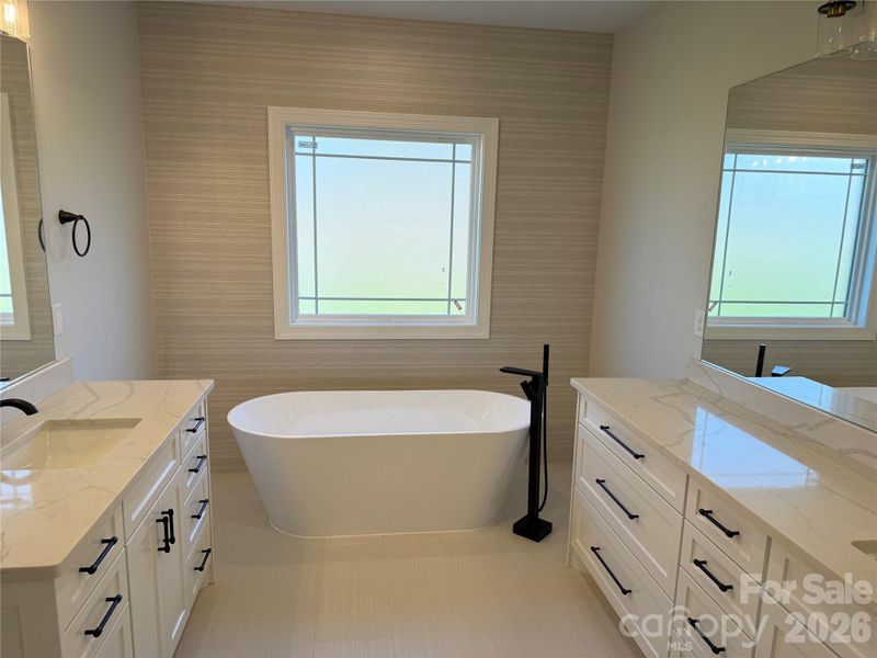 Furnished interior view inside a new home in , Conover (Image 8).
