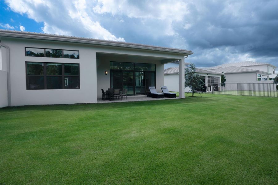 Exterior details and patio area of a home in Lotus Edge, Boca Raton (Image 22). Exterior details and patio area of a home in Lotus Edge, Boca Raton (Image 22).