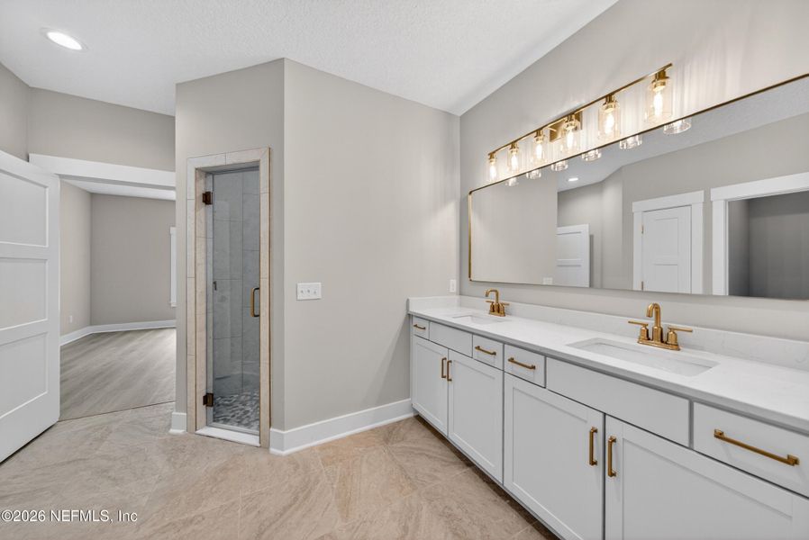 Furnished interior view inside a new home in , Macclenny (Image 17).