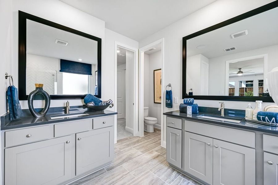 Furnished interior view inside a new home in The Ridge at Northlake, Northlake (Image 13).