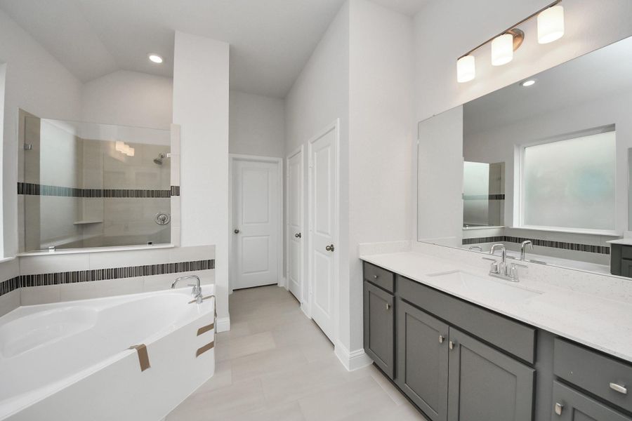 Furnished interior view inside a new home in Bridgeland: Heritage Collection, Cypress (Image 7).