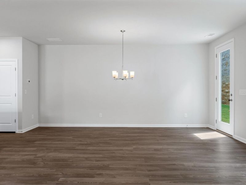 Representative unfurnished interior of a home built from the Cary A by Davidson Homes LLC in Lake Shore, Winder (Image 24).