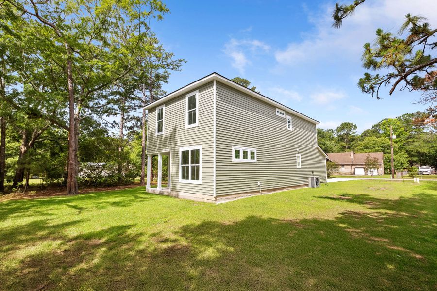 Exterior details and patio area of a home in , Summerville (Image 22).